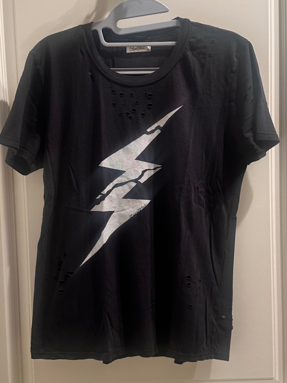 LAUREN MOSHI LIGHTNING BOLT T-SHIRT – SIZE XS